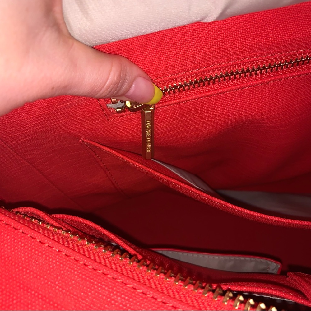 Dagne Dover 15” Tote - Vermilion - Picture 11 of 11